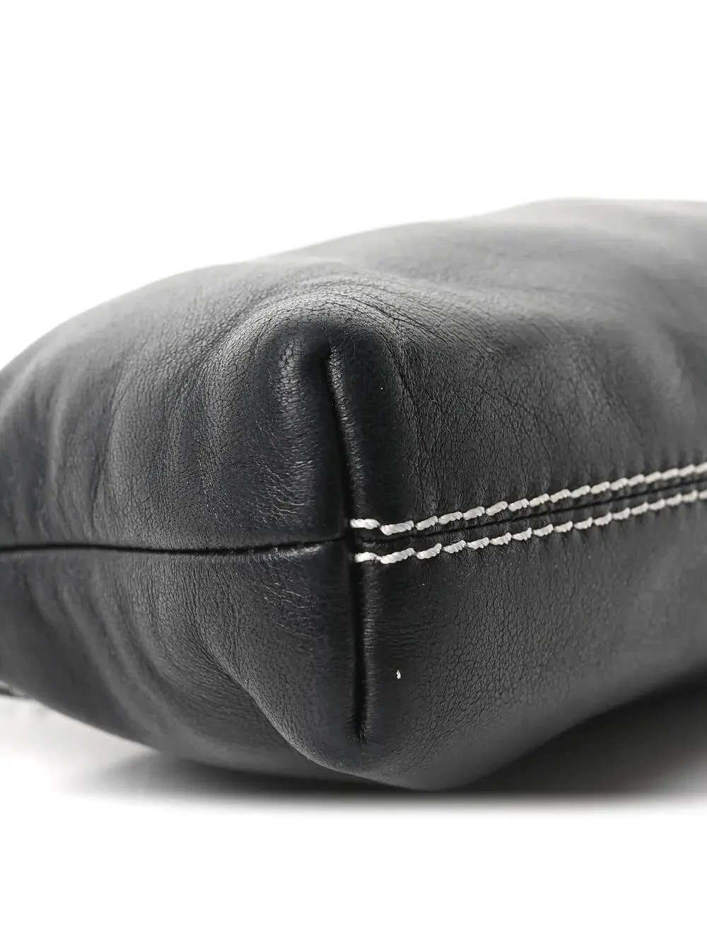 Chanel Lambskin Lax Pochette Black #322655C10B